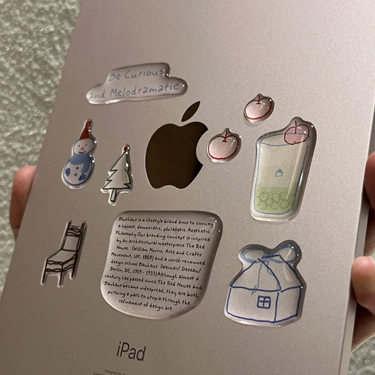 Cute 3D Jelly Epoxy Stickers, Ins Style Raised Decals for iPad, Phone, Laptop & Journal Decor