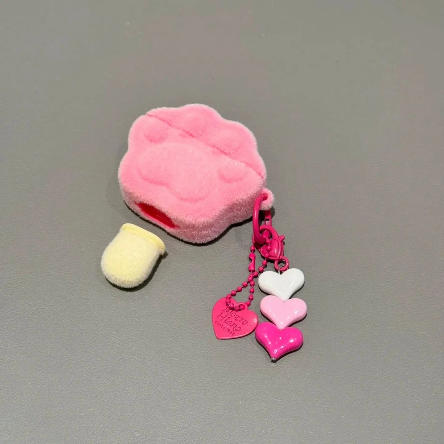 Flocked Cat Paw Popsicle AirPods Case SEACASE