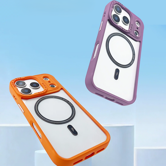 Orange/Purple Magnetic iPhone Case