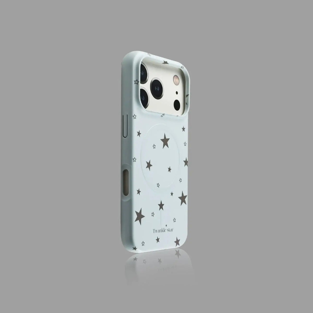 Light Color Star & Polka Dot Print iPhone Case SEACASE