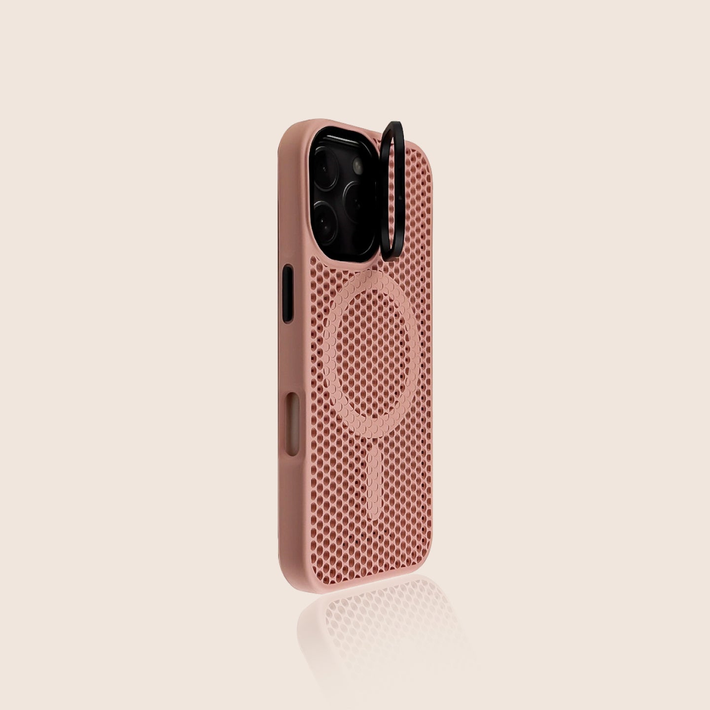 Breathable Heat-Dissipating Honeycomb Magnetic iPhone Case