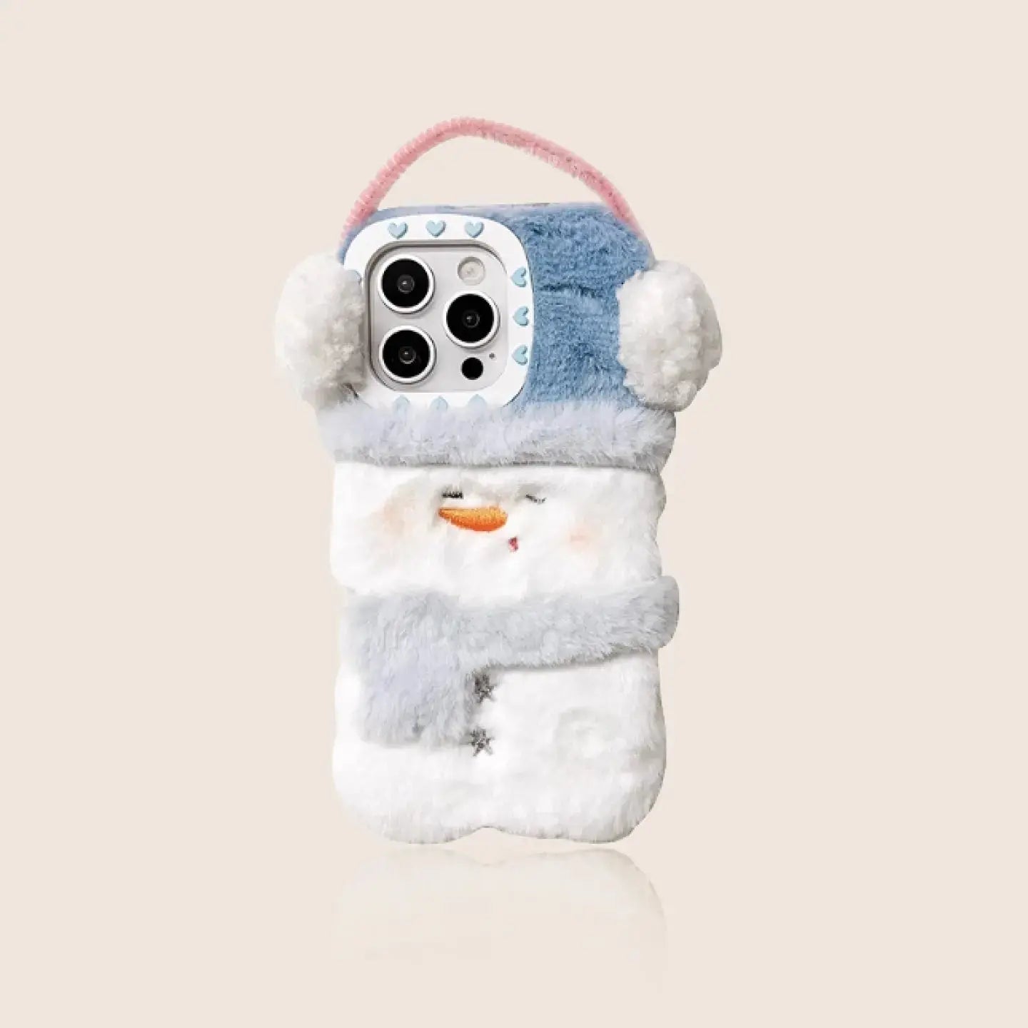 Cute Cozy Snowman iPhone Case SEACASE