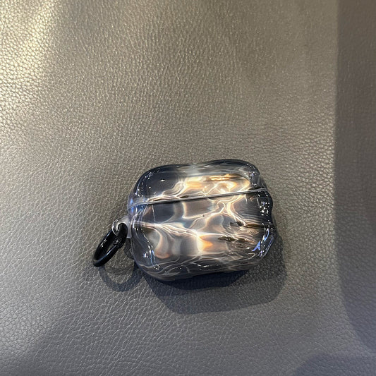 Semi-Transparent Water Ripple AirPods Case