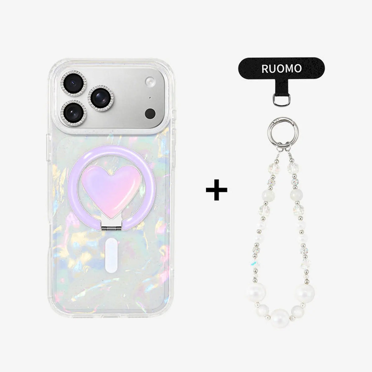 Colorful Shell Pattern MagSafe iPhone Case SEACASE