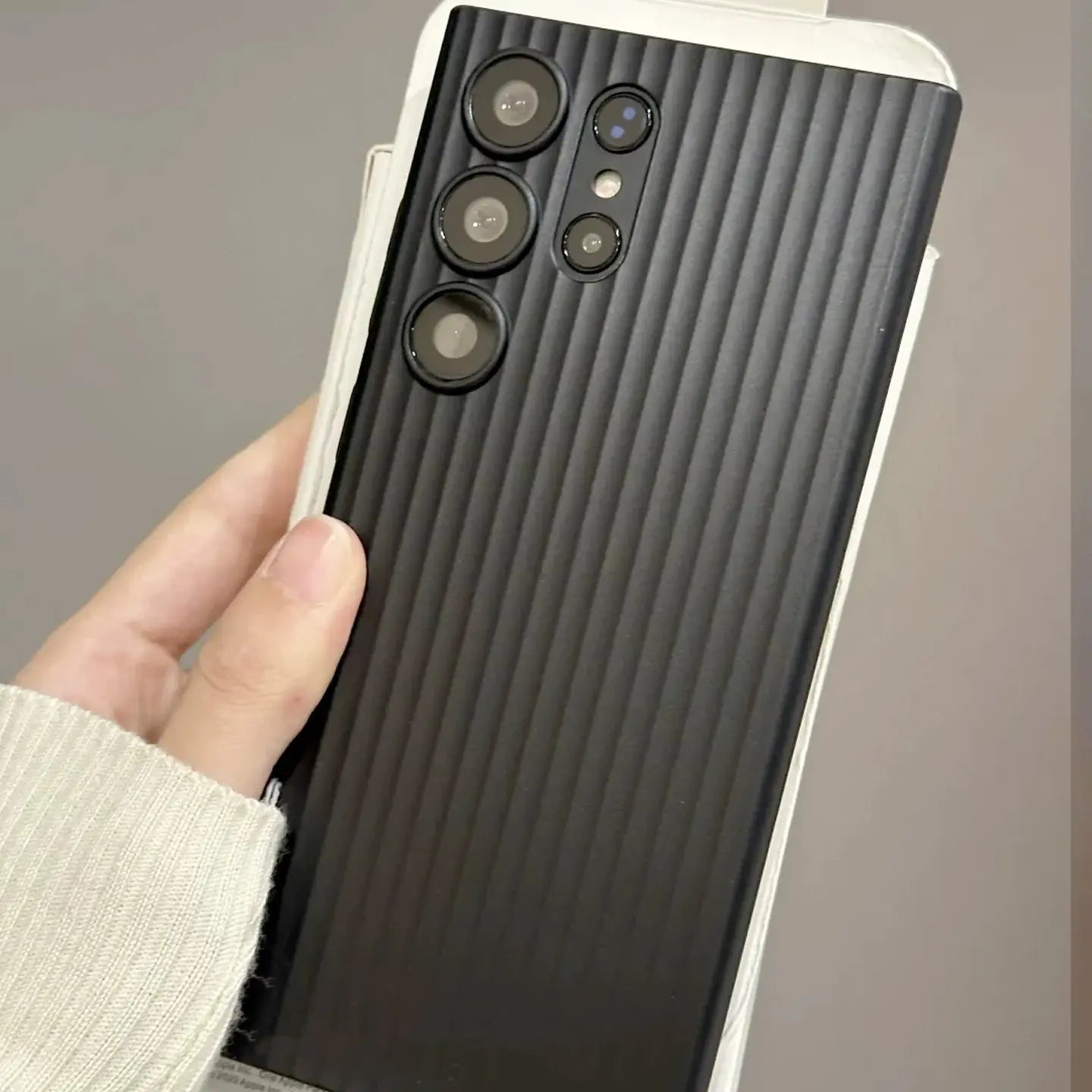 Corrugated Luggage Textured Case for Samsung Galaxy S Series SEACASE