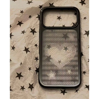 Grid Star Heart Polka Dot iPhone Case SEACASE
