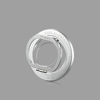 Aluminum Alloy Magnetic Phone Ring Holder, 360° Rotatable Multi-Angle Stand for MagSafe Compatible Devices 我的商店