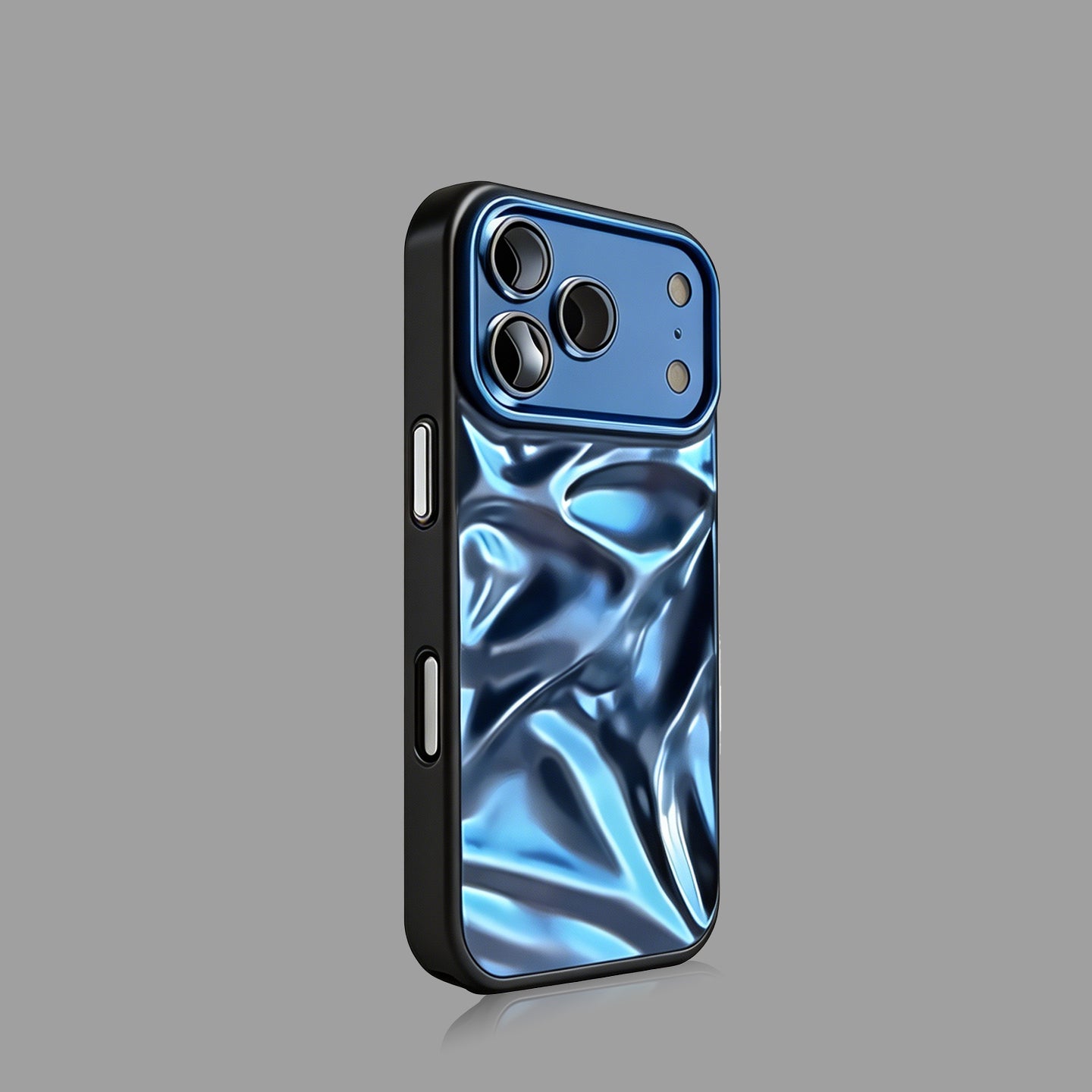 3D Water Ripple Electroplated iPhone Case