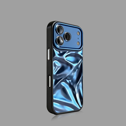 3D Water Ripple Electroplated iPhone Case