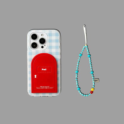 Magic Door Mirror iPhone Case with Stand & Chain