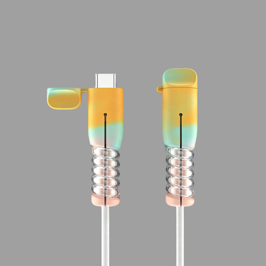 Cable Protector Anti-Break Charging Cord Saver Compatible with iPhone Charger Cable Anti-Split Wire Connector Guard