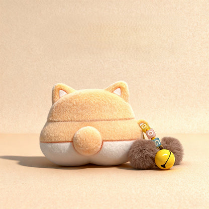 Flocked Corgi Butt AirPods Case