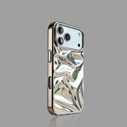 3D Water Ripple Electroplated iPhone Case