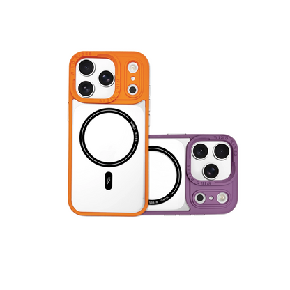 Orange/Purple Magnetic iPhone Case