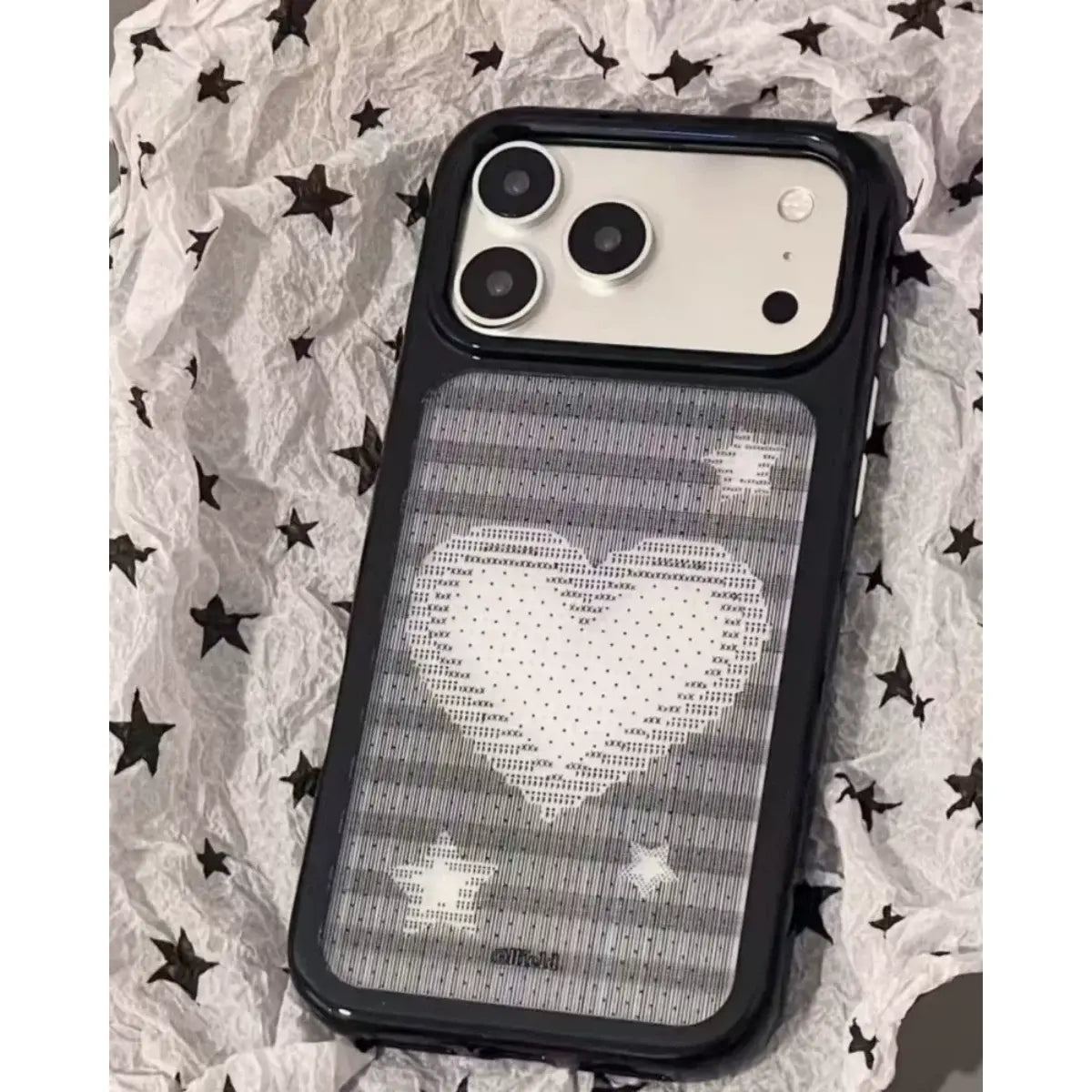 Grid Star Heart Polka Dot iPhone Case SEACASE