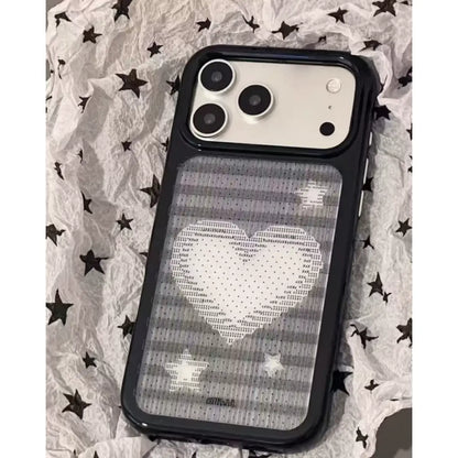 Grid Star Heart Polka Dot iPhone Case SEACASE