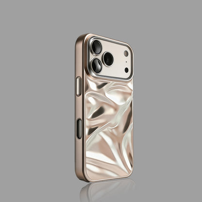3D Water Ripple Electroplated iPhone Case