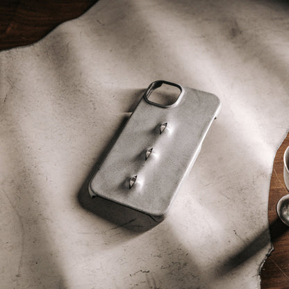 Three Eyes Handmade Vintage Leather iPhone Case