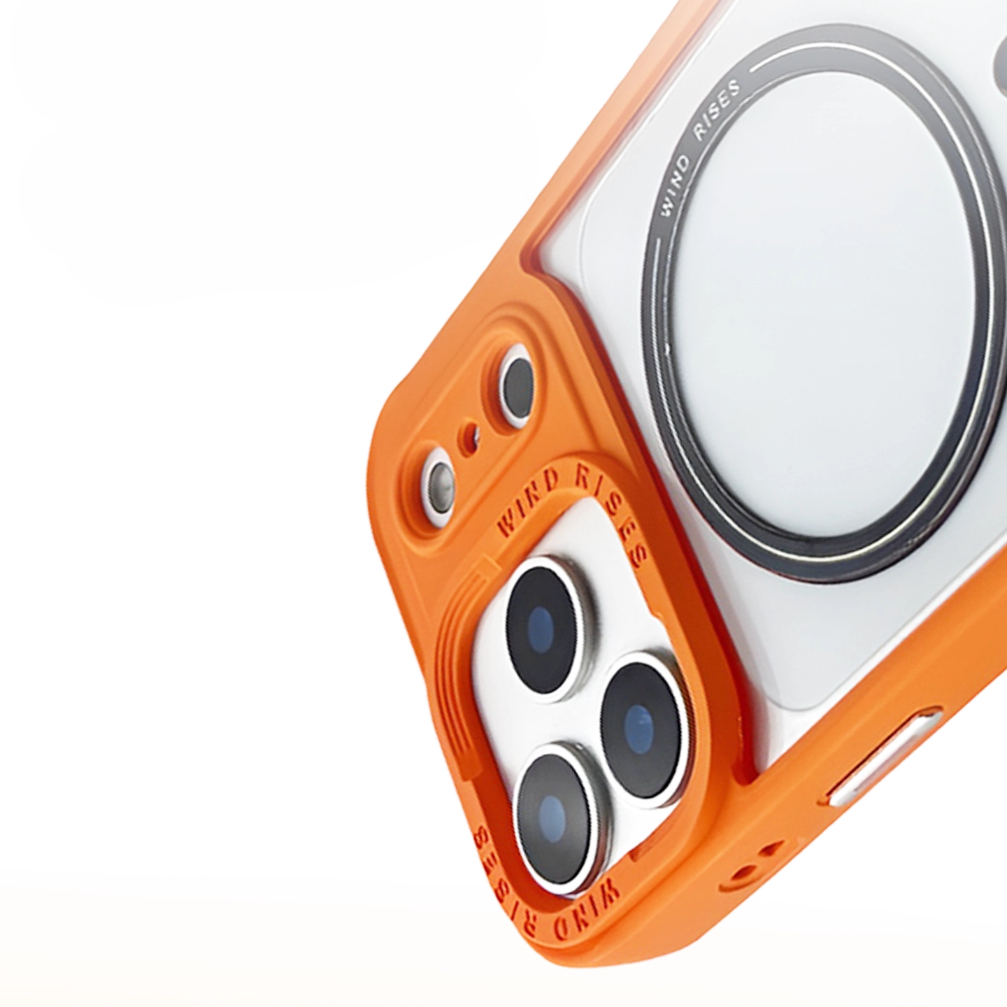 Orange/Purple Magnetic iPhone Case