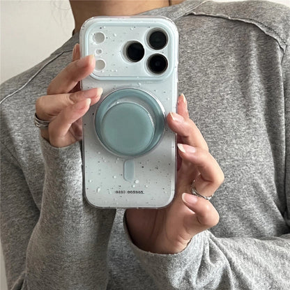 Mint Green Splash MagSafe iPhone Case