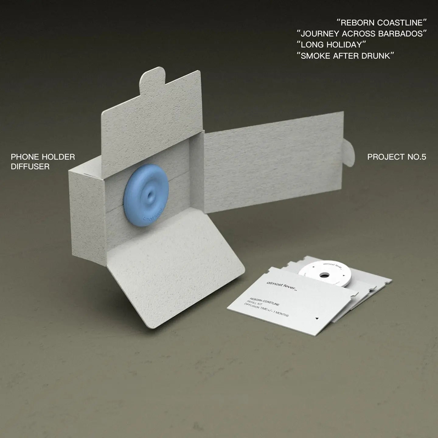 Aromatherapy Magnetic Phone Grip & Stand SEACASE