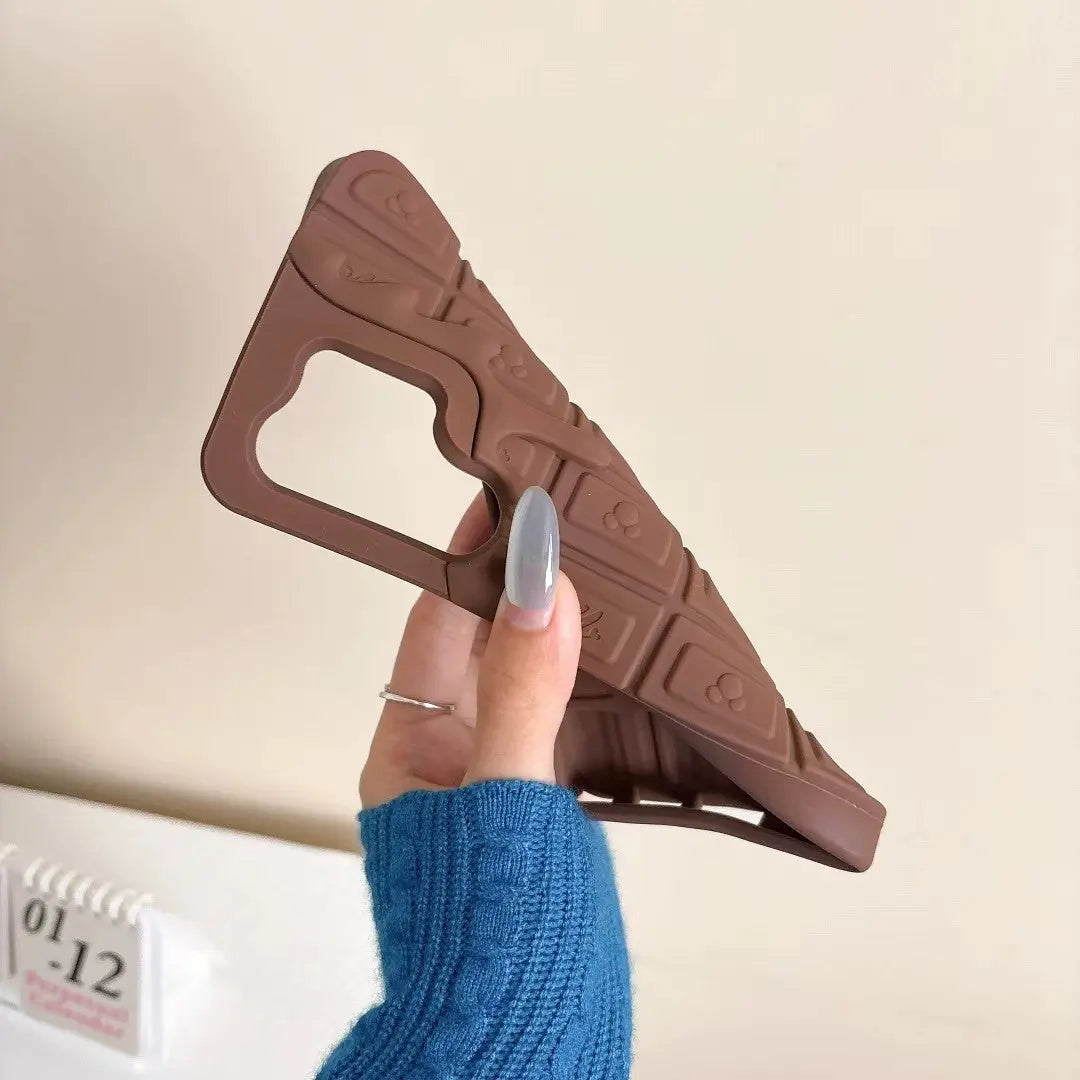 3D Cream Chocolate Phone Case for Samsung S25/S24/S23 我的商店