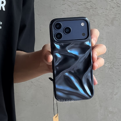3D Water Ripple Electroplated iPhone Case