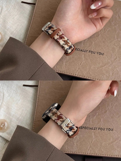 Classic Plaid Wool Watch Band for Apple Watch 我的商店