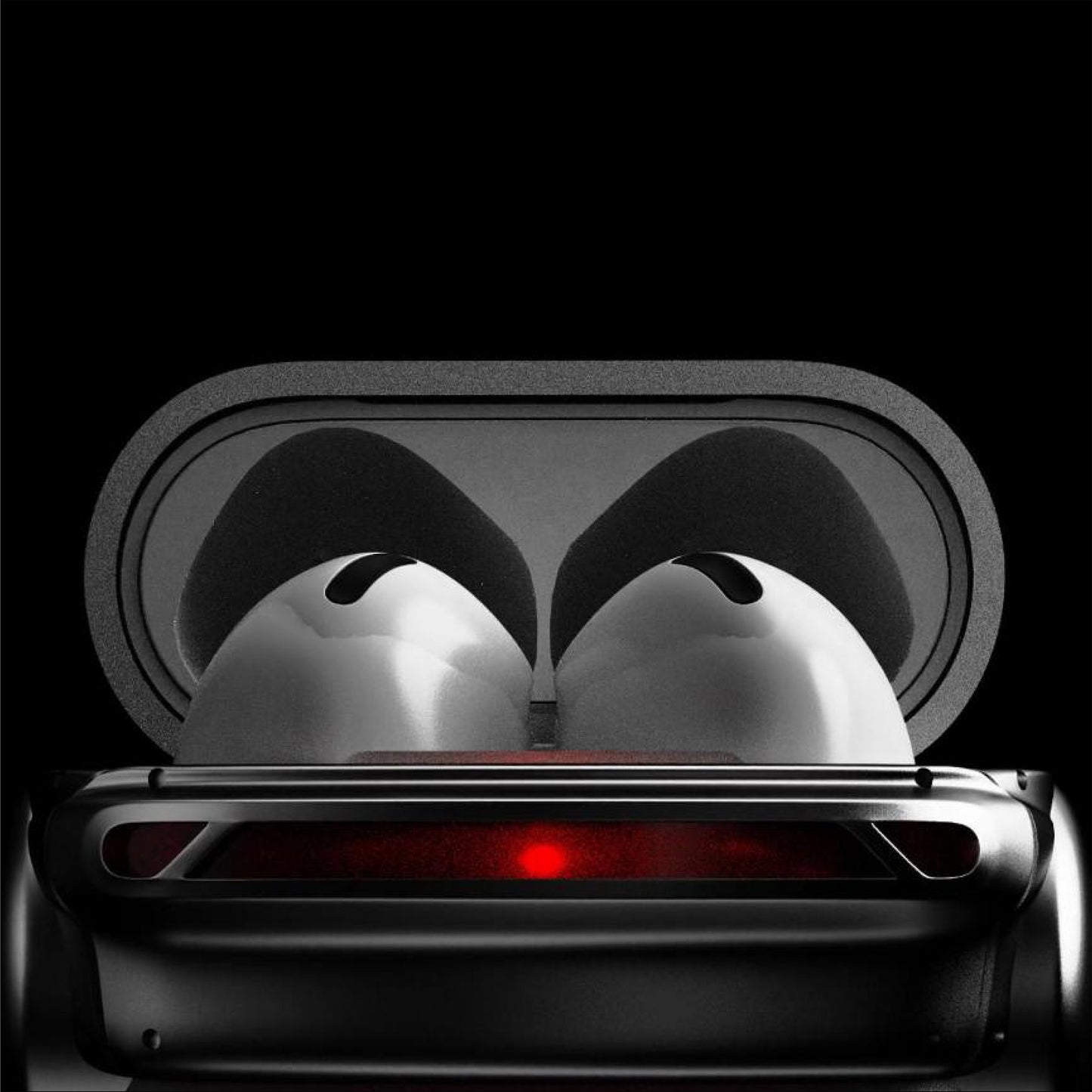 Laser Eye Armor AirPods Case with Lanyard