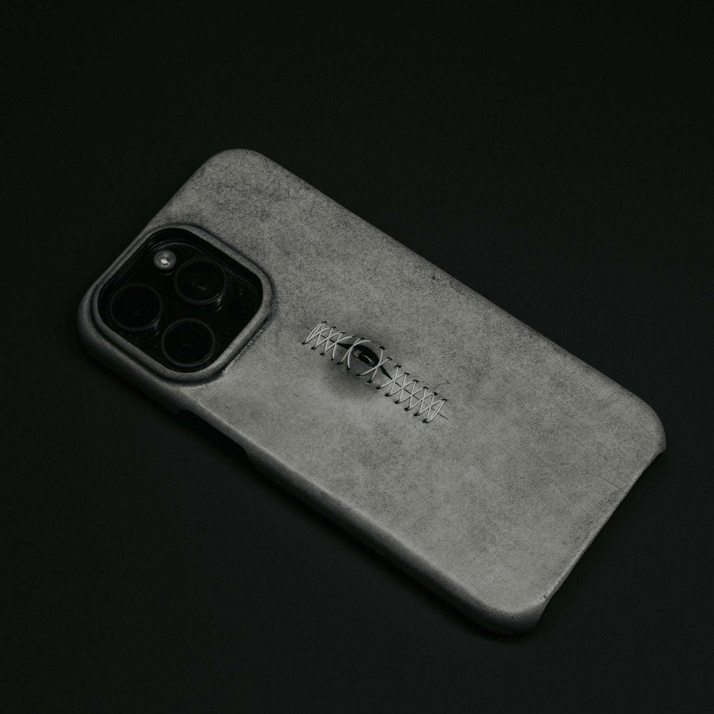 Handmade All-Seeing Eye Leather iPhone Case