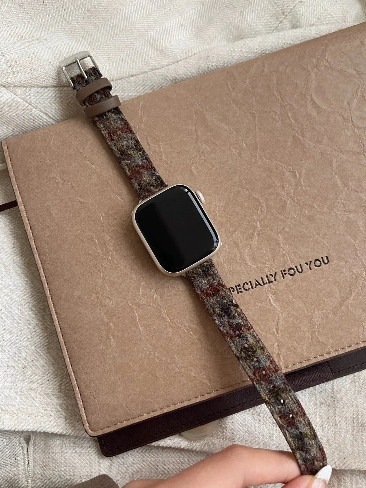Classic Plaid Wool Watch Band for Apple Watch 我的商店