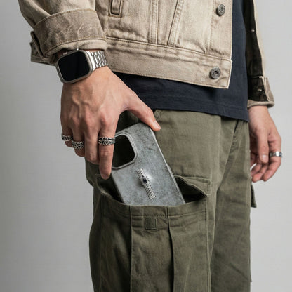 Handmade All-Seeing Eye Leather iPhone Case