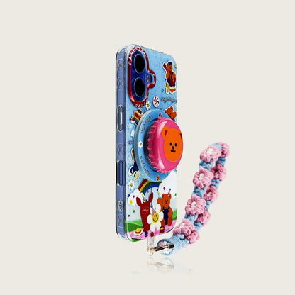Cute Bear Donut Phone Stand SEACASE
