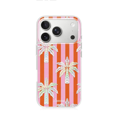 Tropical Palm Stripe MagSafe Phone Case  SeaCase
