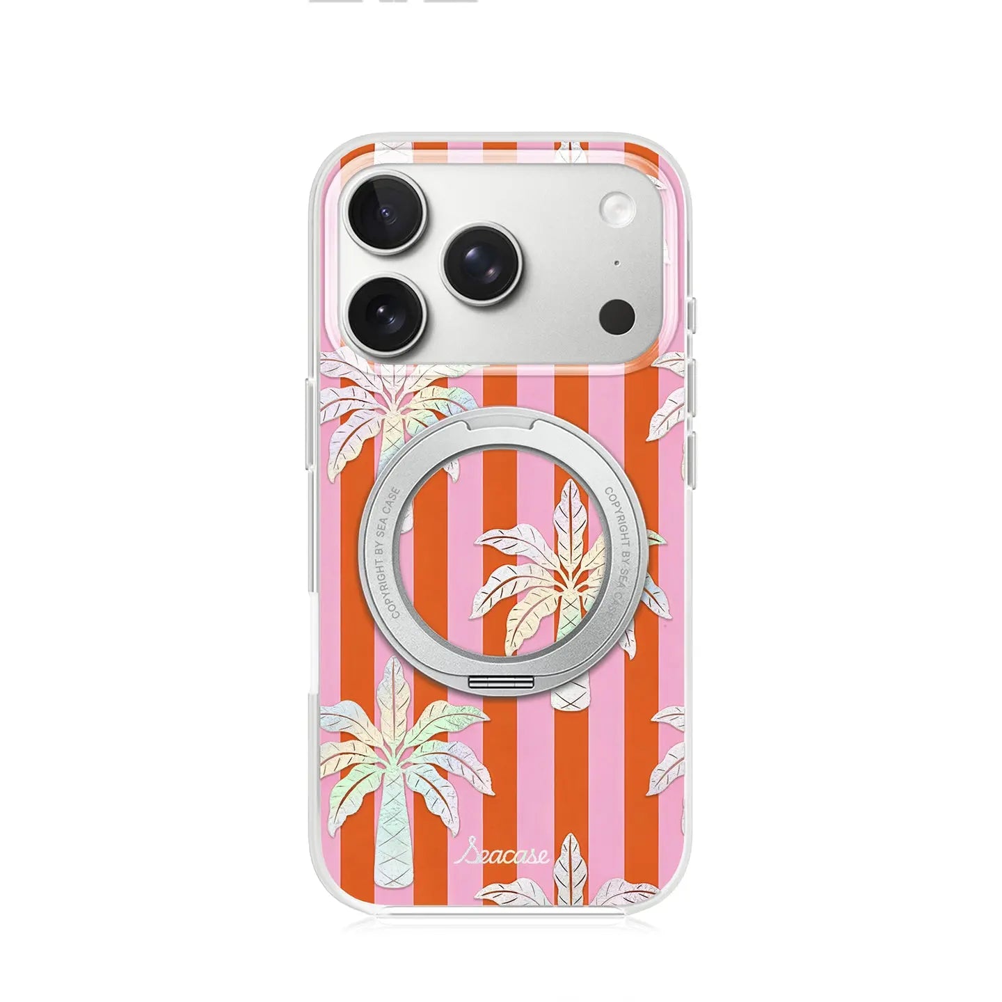 Tropical Palm Stripe MagSafe Phone Case  SeaCase