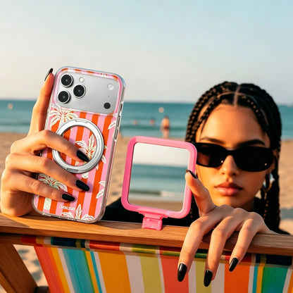 Sicily Morning Holographic Palm Tree iPhone Case  SeaCase