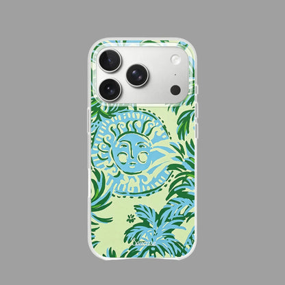 Tulum Soleil Tropical Palm iPhone Case