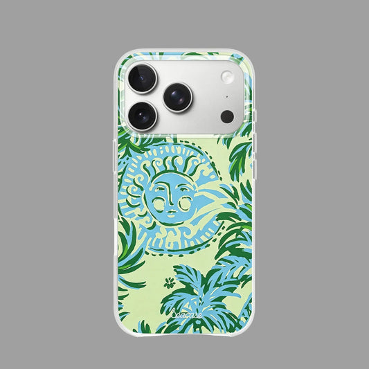Tulum Soleil Tropical Palm iPhone Case
