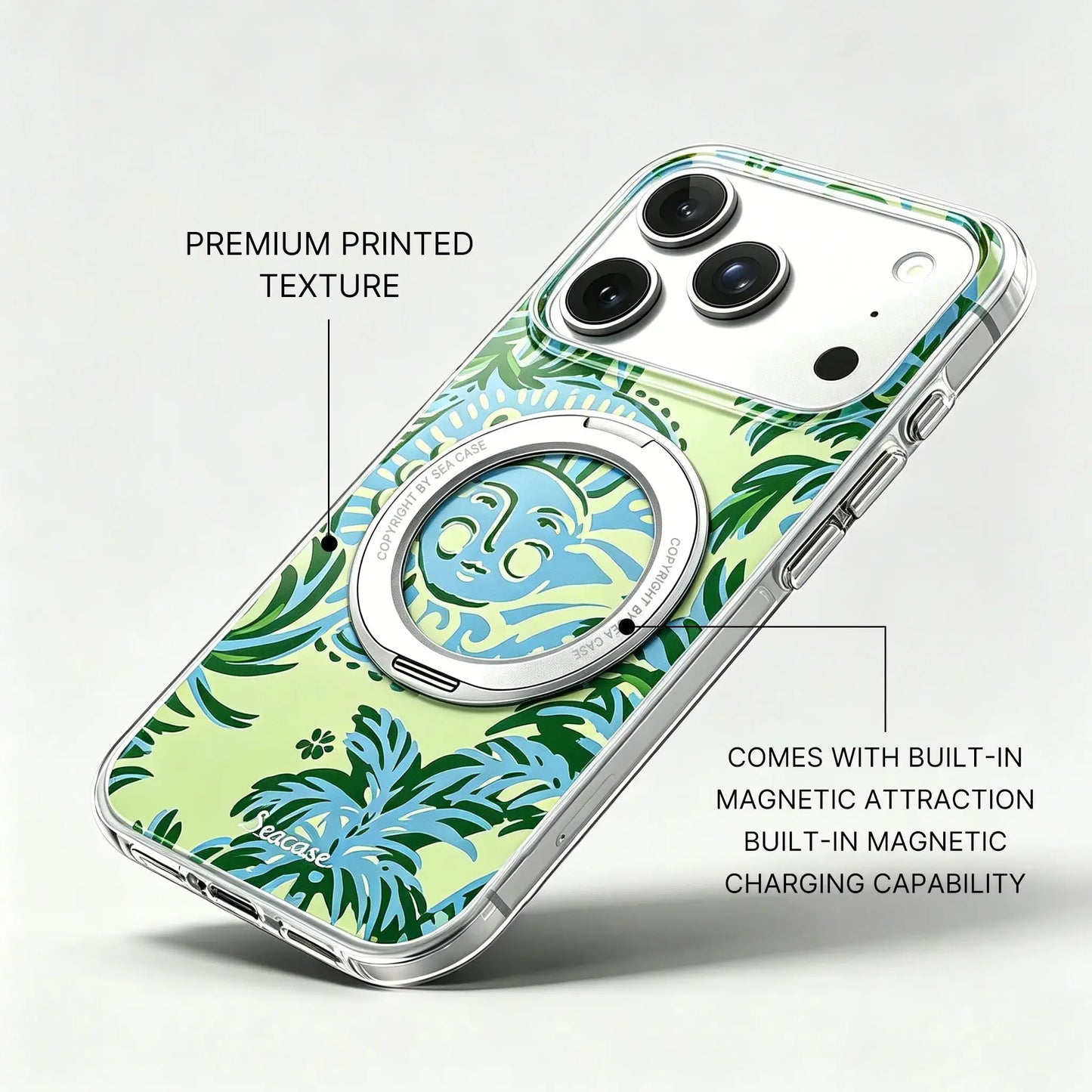 Tulum Soleil Tropical Palm iPhone Case