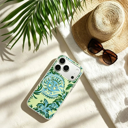 Tulum Soleil Tropical Palm iPhone Case