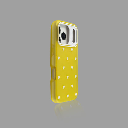 Macaron Polka Dot Frosted iPhone Case