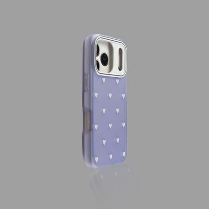 Macaron Polka Dot Frosted iPhone Case