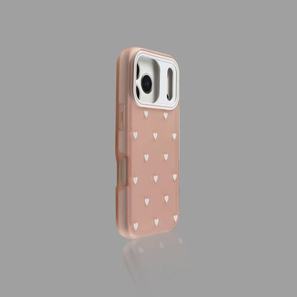 Macaron Polka Dot Frosted iPhone Case