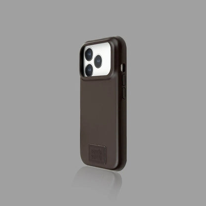 Solid Color Leather iPhone Case with Star Wrist Strap Option SEACASE