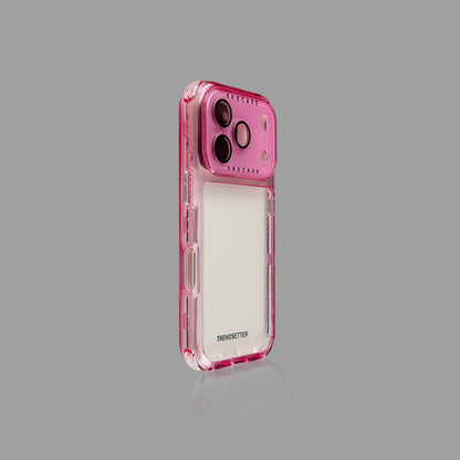 Clear Minimalist iPhone Case – Full Lens Coverage