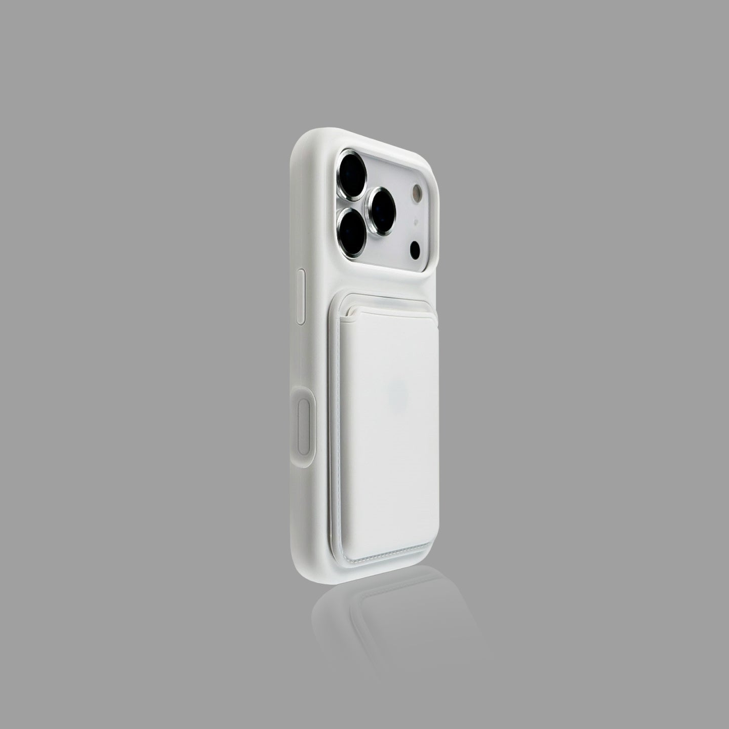 Solid Color Magnetic iPhone Case with Magnetic Card Holder