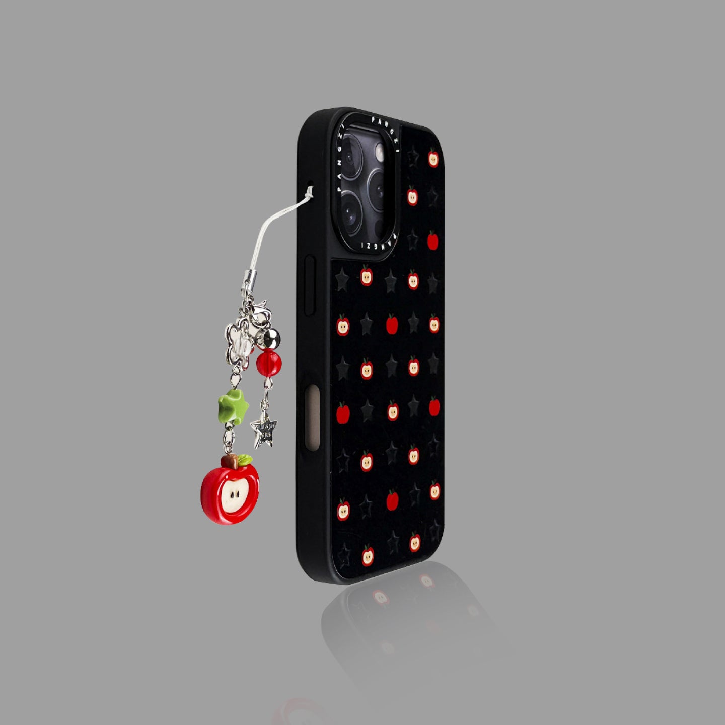 Mirror Stripe Bow MagSafe iPhone Case