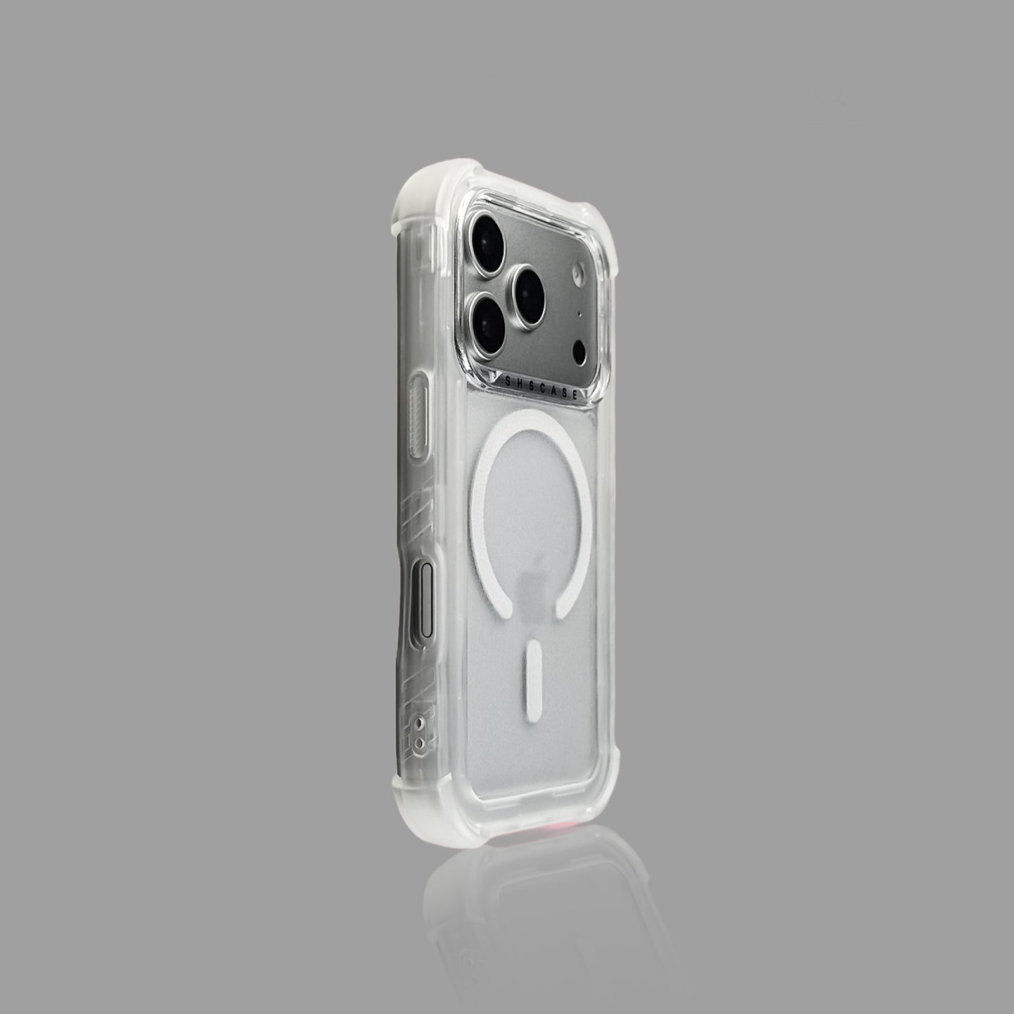 Matte Clear MagSafe iPhone Case with Soft Edge
