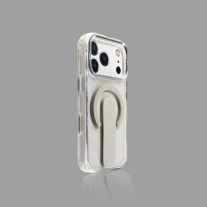 Clear Magnetic Ring Holder iPhone Case