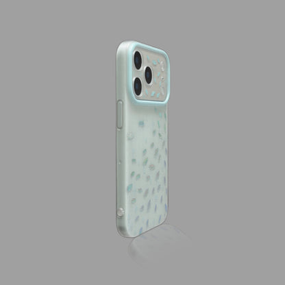 Summer Blue fish iPhone Case, Shockproof Double-Layer Protective